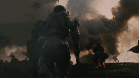 Halo 4 War With Thick Smoke GIF