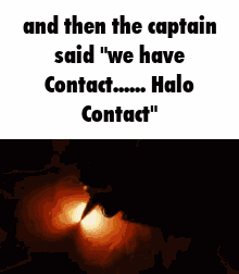 Halo Contact Captain Saying