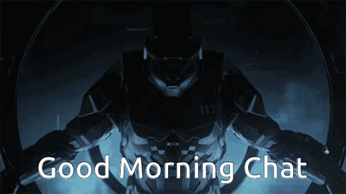 Halo Infinite Good Morning Chat GIF