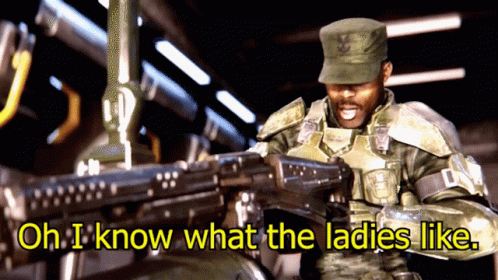 Halo Johnson What Ladies Like GIF