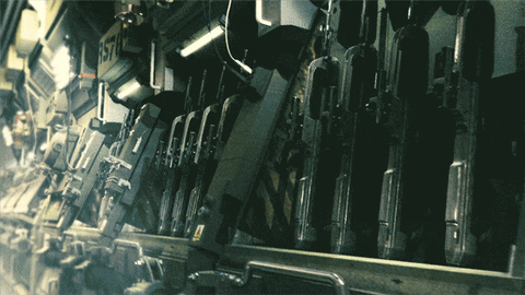 Halo Master Chief Game Cinematic Guns GIF
