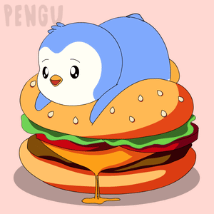 Hamburger Junkie Surrounded by Burgers and Milkshakes