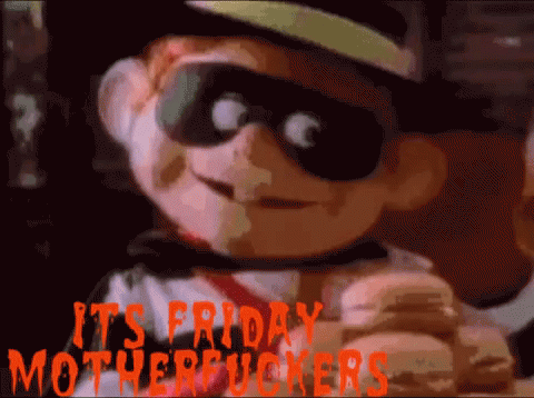 Hamburglar It's Friday Motherfuckers GIF