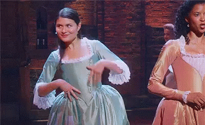 Elizabeth Schuyler Hamilton Cute Pose GIF