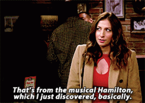 Woman Feedback On Hamilton Musical GIF