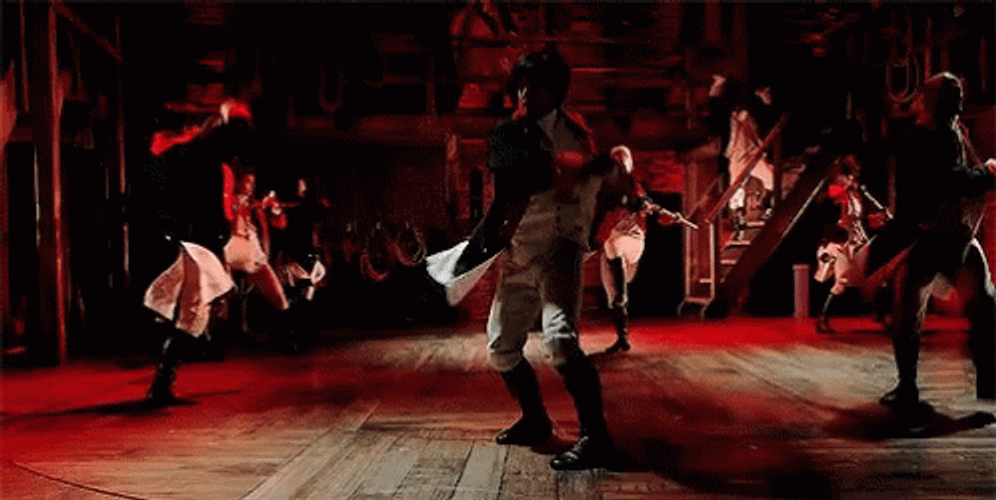 Hamilton Broadway Musical Dance GIF