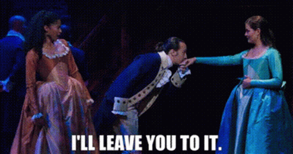 Hamilton I Will Leave You To It GIF