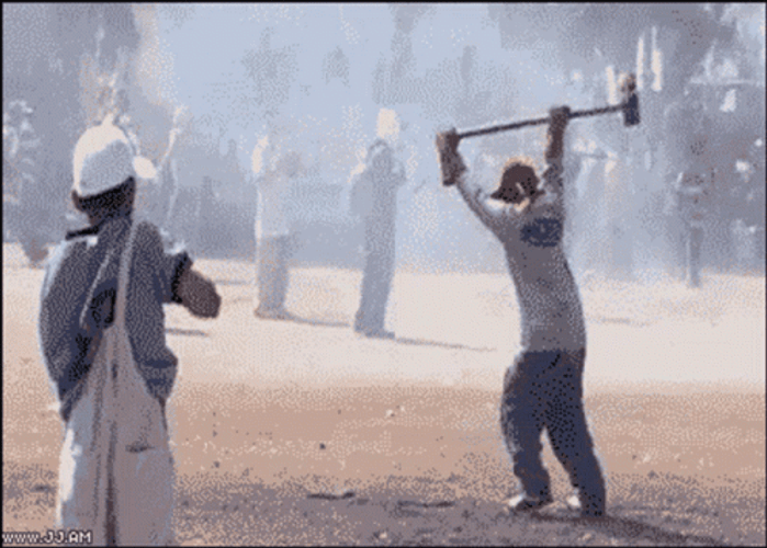 Hammer Bomb Explosion GIF