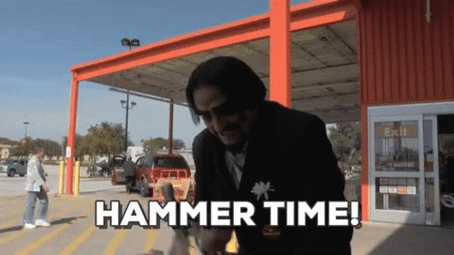 Hammer Or Money Time GIF