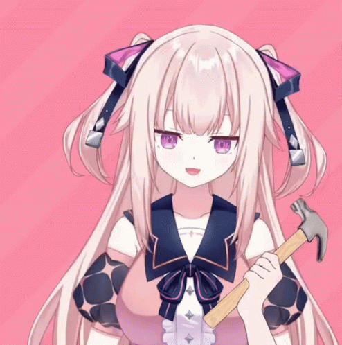 Iku Hoshifuri Hammer Time GIF