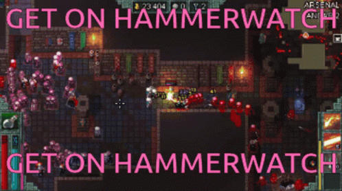 Hammerwatch Get On It GIF
