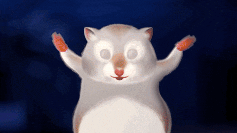 Hamster Dance Raising Arms Stomp Feet GIF