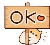 Hamster Holding Ok Sign