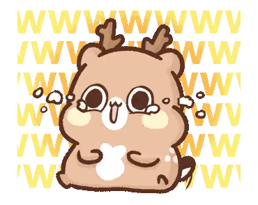 Hamster with Antlers Crying