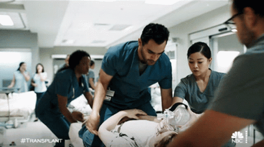 Hamza Haq Doing Cpr On Top Of Man GIF