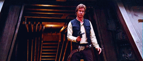 Skeptical Han Solo GIF