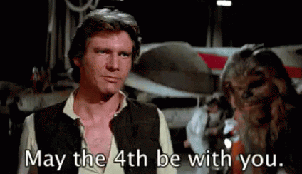 Han Solo Talking to Chewbacca