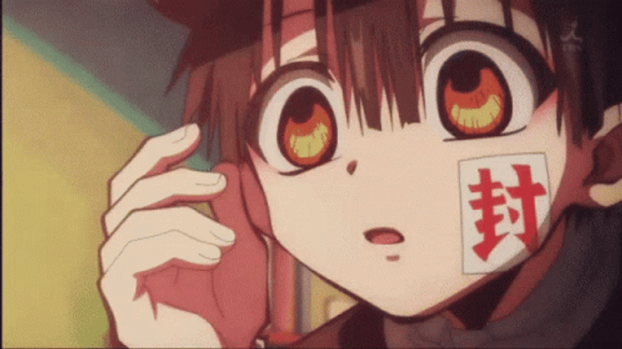 Hanako Anime Smile Toilet Bound GIF