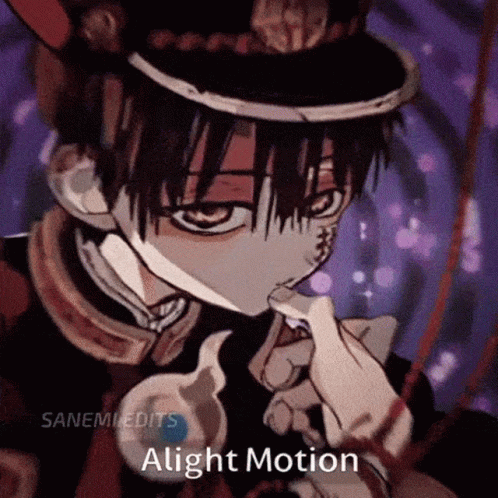 Hanako -kun Alight Motion GIF