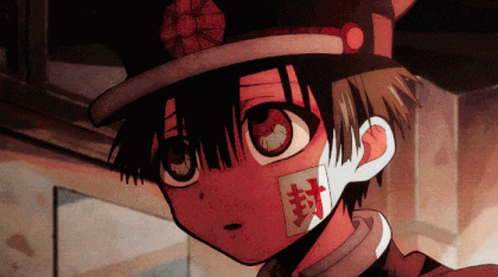 Hanako Kun Confused GIF