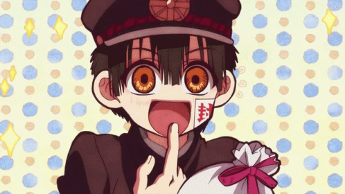 Hanako Kun Fantisizing GIF