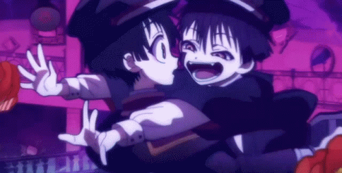 Hanako Kun Hug GIF