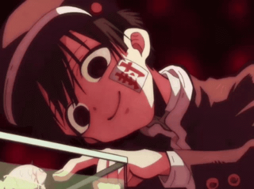 Hanako -kun Pointing At Mermaid Scale GIF