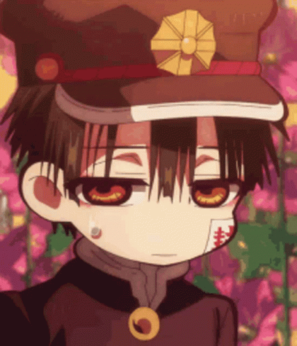 Hanako Kun Sighing GIF
