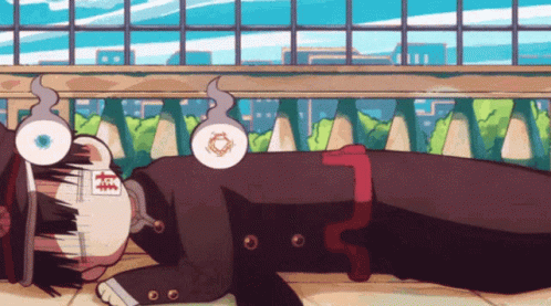 Hanako Kun Sleeping GIF