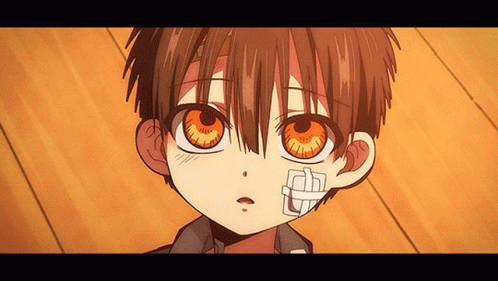 Hanako Kun Wide Smile GIF