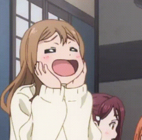 Hanamaru Melted In Happiness GIF