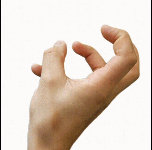 Clenched Fingers Twisting Hand GIF