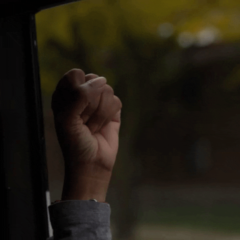 Hand Fist Signing Power GIF