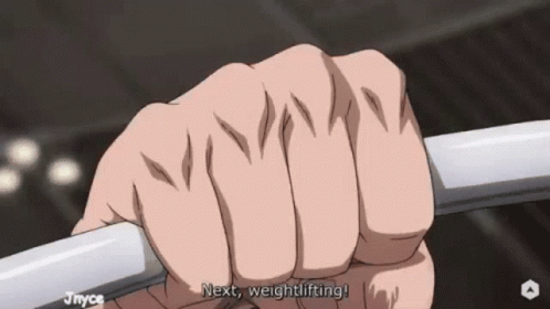 Hand Holding Barbell Next Weightlifting