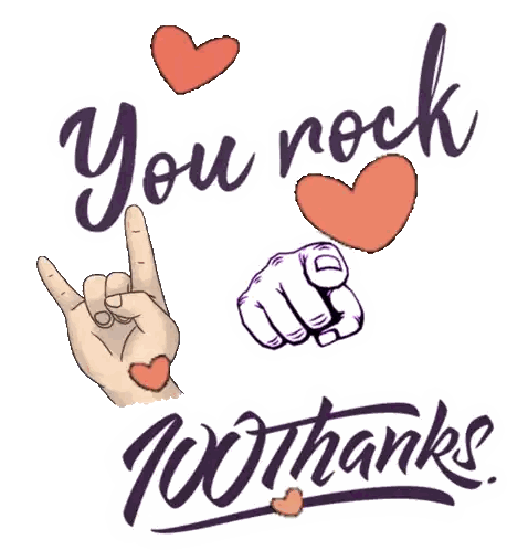 Hand Holding Heart You Rock Yours