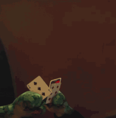 Hand Holding King Of Hearts Card GIF