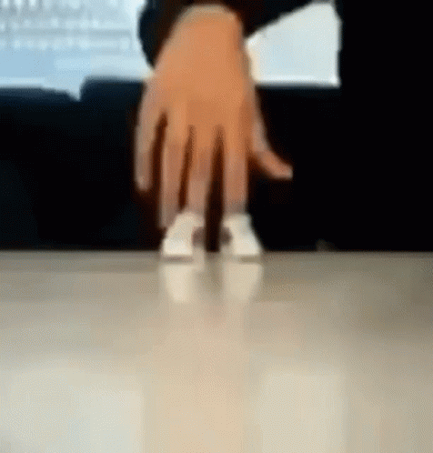 Hand on Table