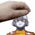 Hand Patting Gamma 1 On The Head GIF
