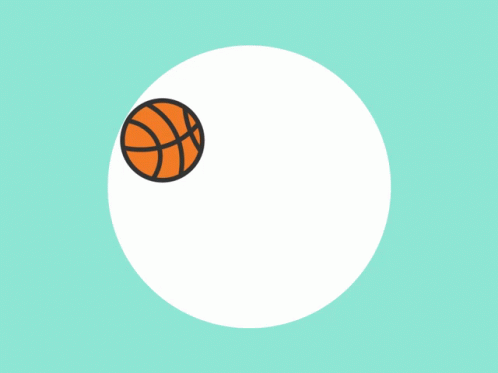 Hand Pointing At Basketball GIF