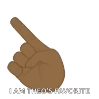 Hand Pointing Up Saying No No No GIF