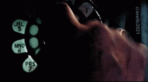 Hand Pressing Button With JKL and MNO