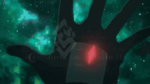 Hand Reaching Toward Fate Grand Order Logo GIF