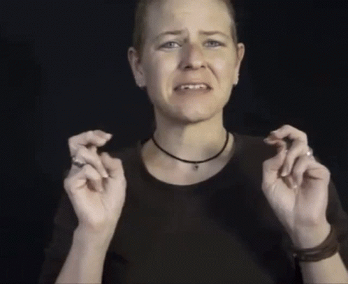 Hand Signing Sign Language Deaf Slang GIF