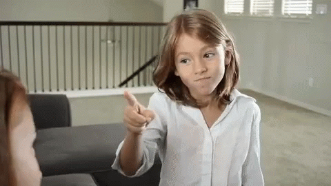 Hand Signing Sign Language Rest Cute Girl GIF