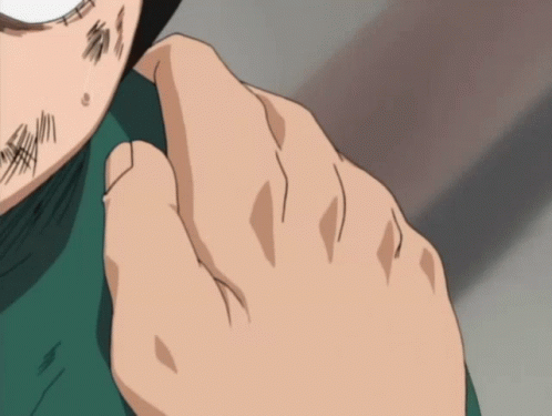 Hand With Scratches GIF