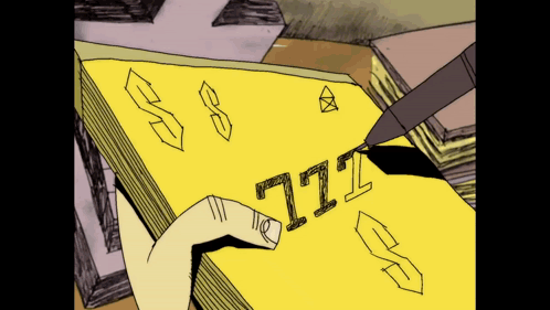 Hand Writing Ill on Yellow Paper