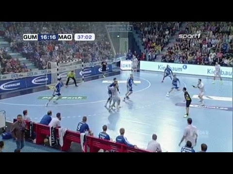 Handball Player Lying GIF