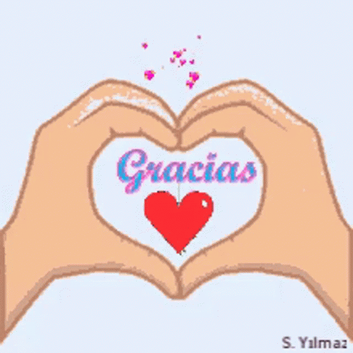 Hands Making Heart Gracias