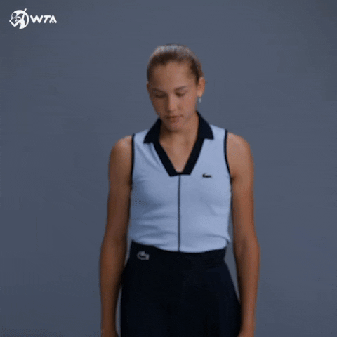 Hands On Hips Sweet Smiling Lady GIF