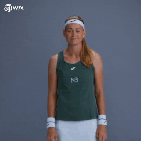 Hands On Hips Tennis Player Marie Bouzková GIF